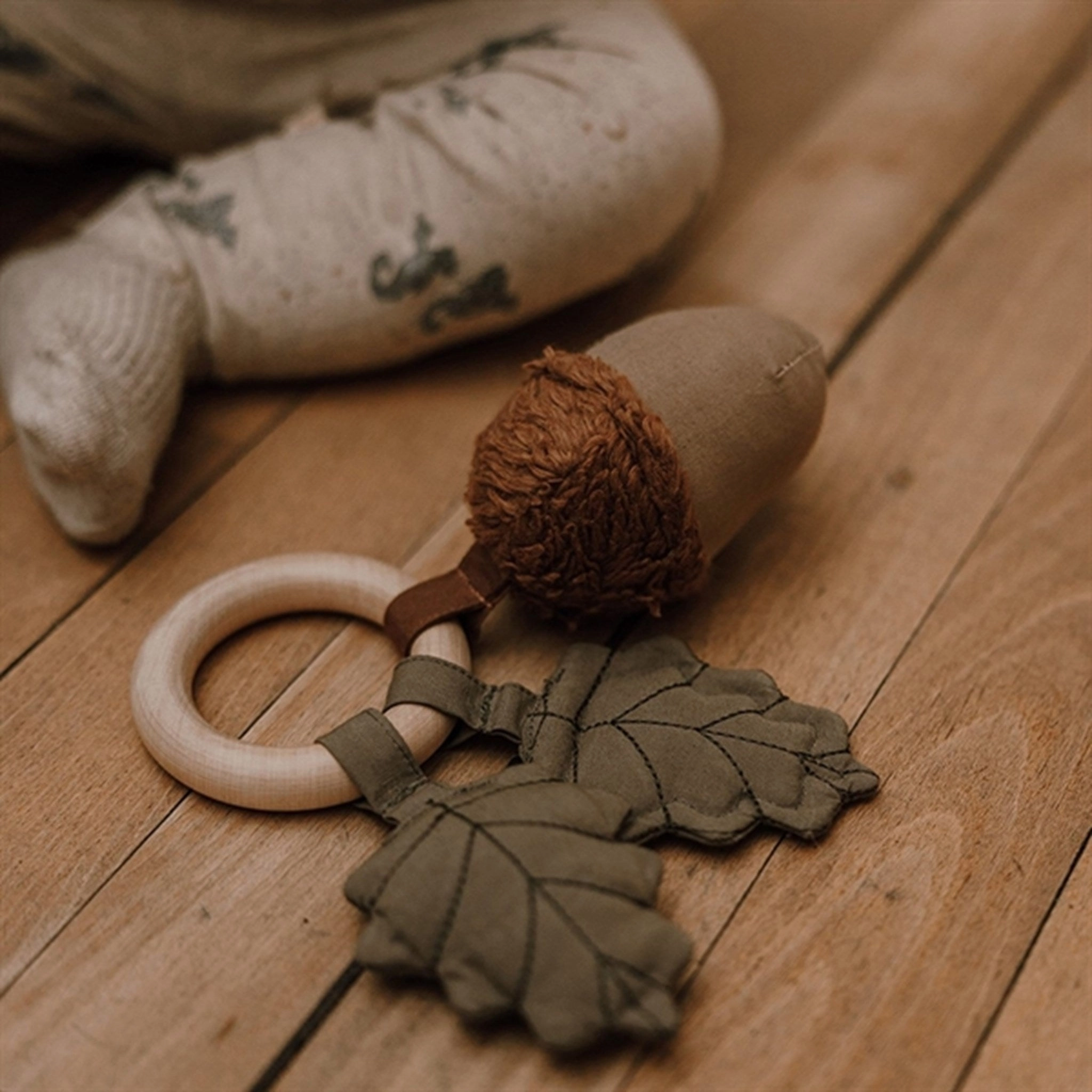 That's Mine Rattle Set Leslie Tiny Mushroom