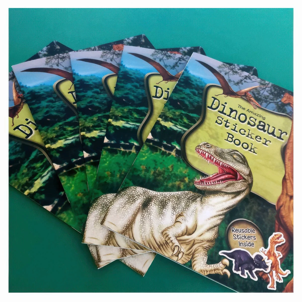 The Amazing Dinosaur Sticker Book