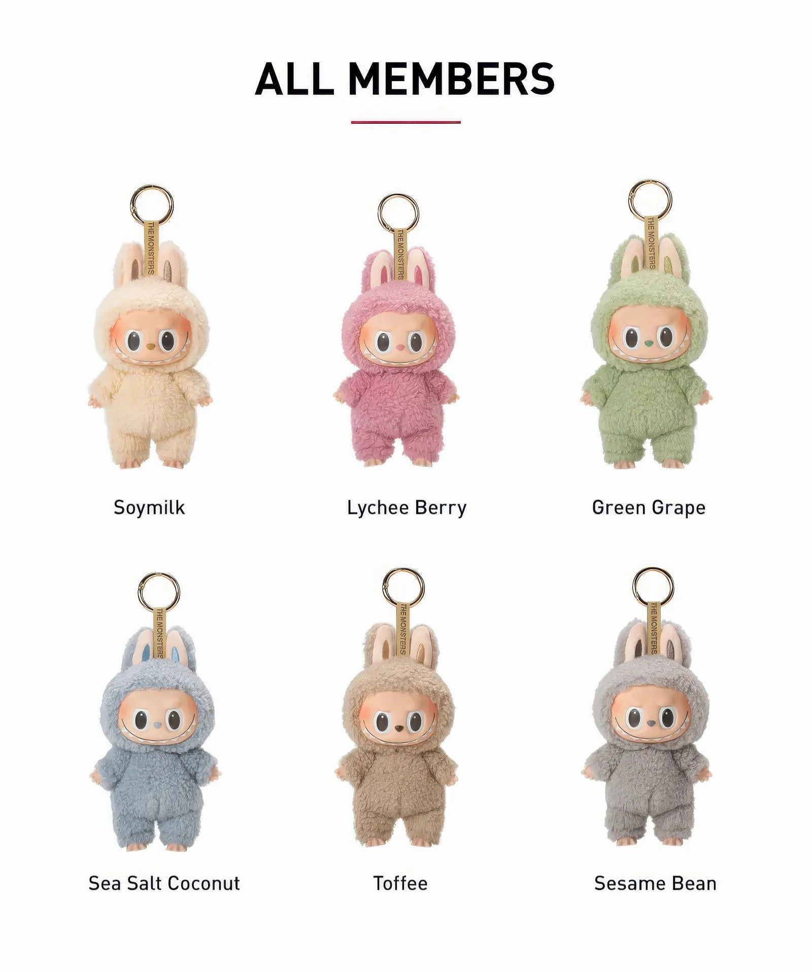 THE MONSTERS - Exciting Macaron Plush - Assorted