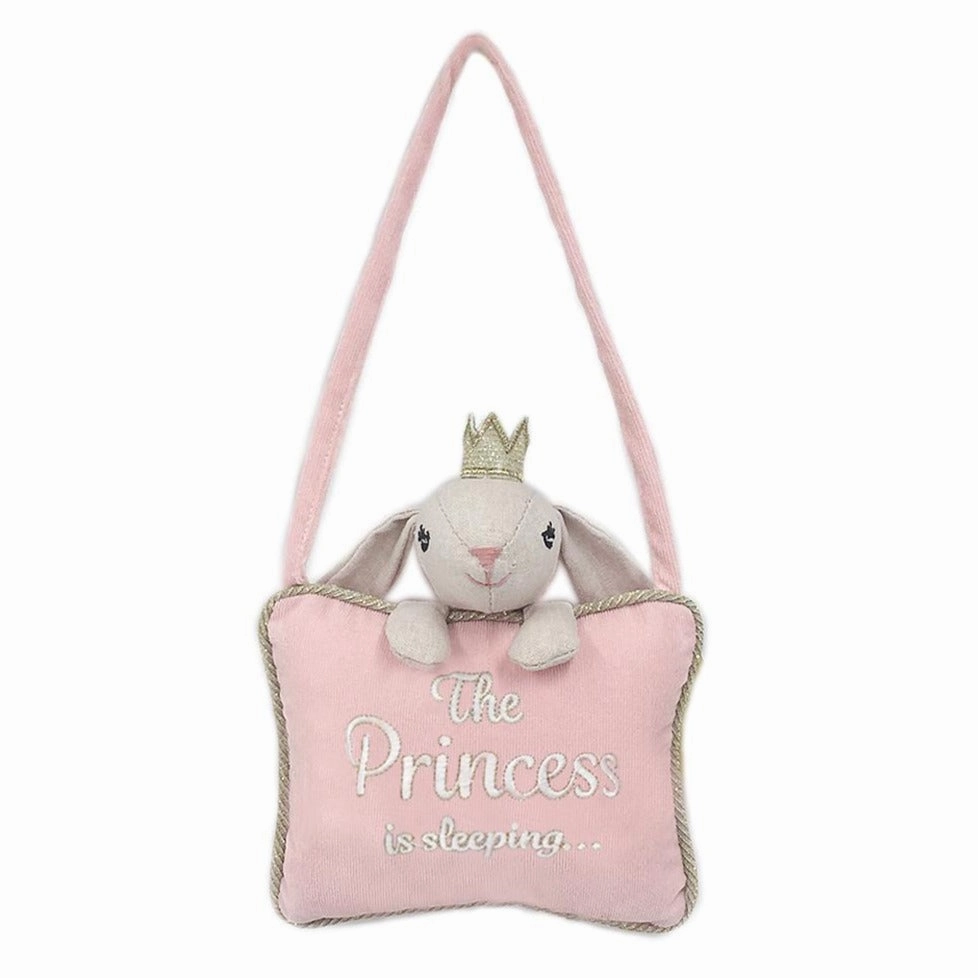 the Princess Is Sleeping Door Hanger