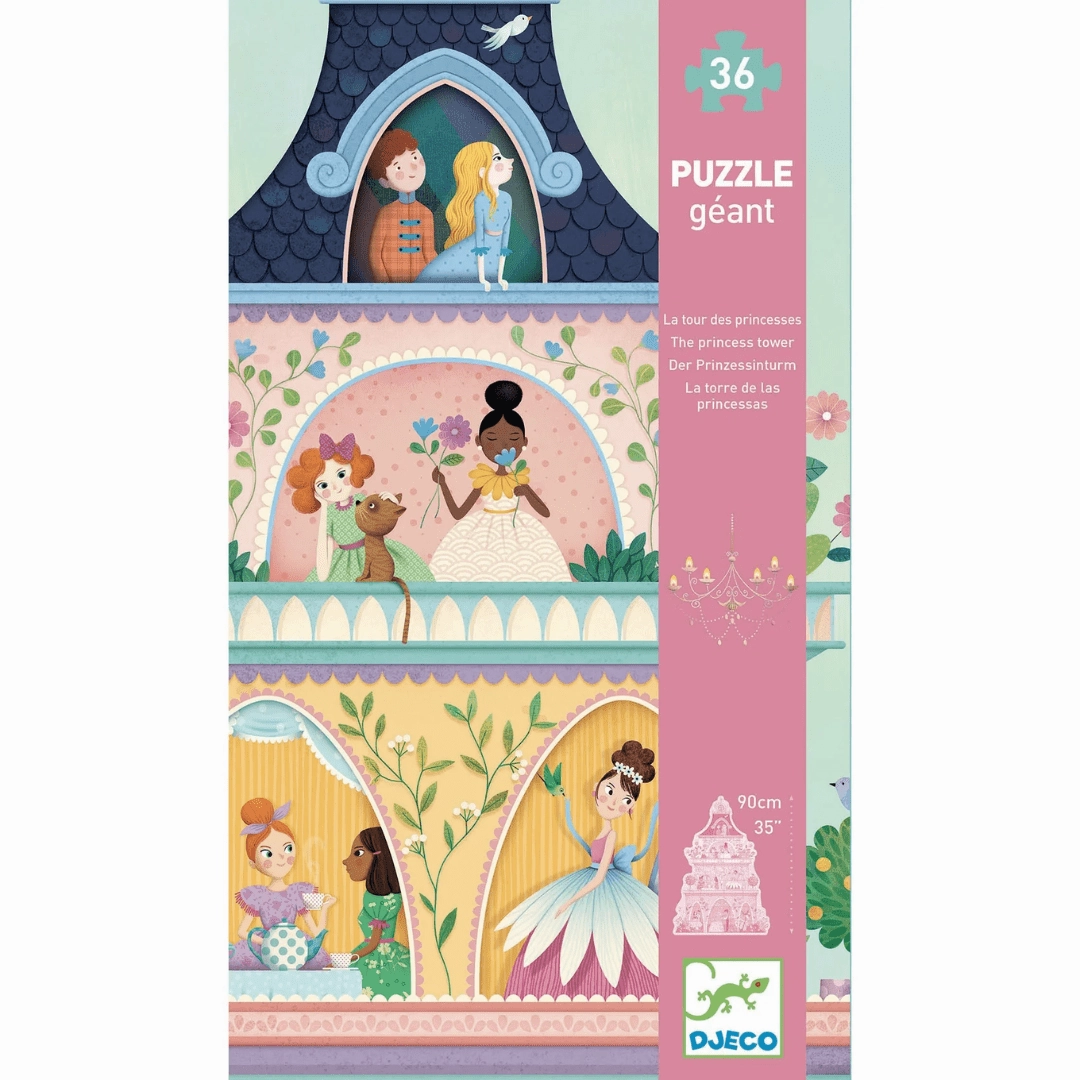 The Princess Tower 36 Piece Giant Floor Jigsaw Puzzle