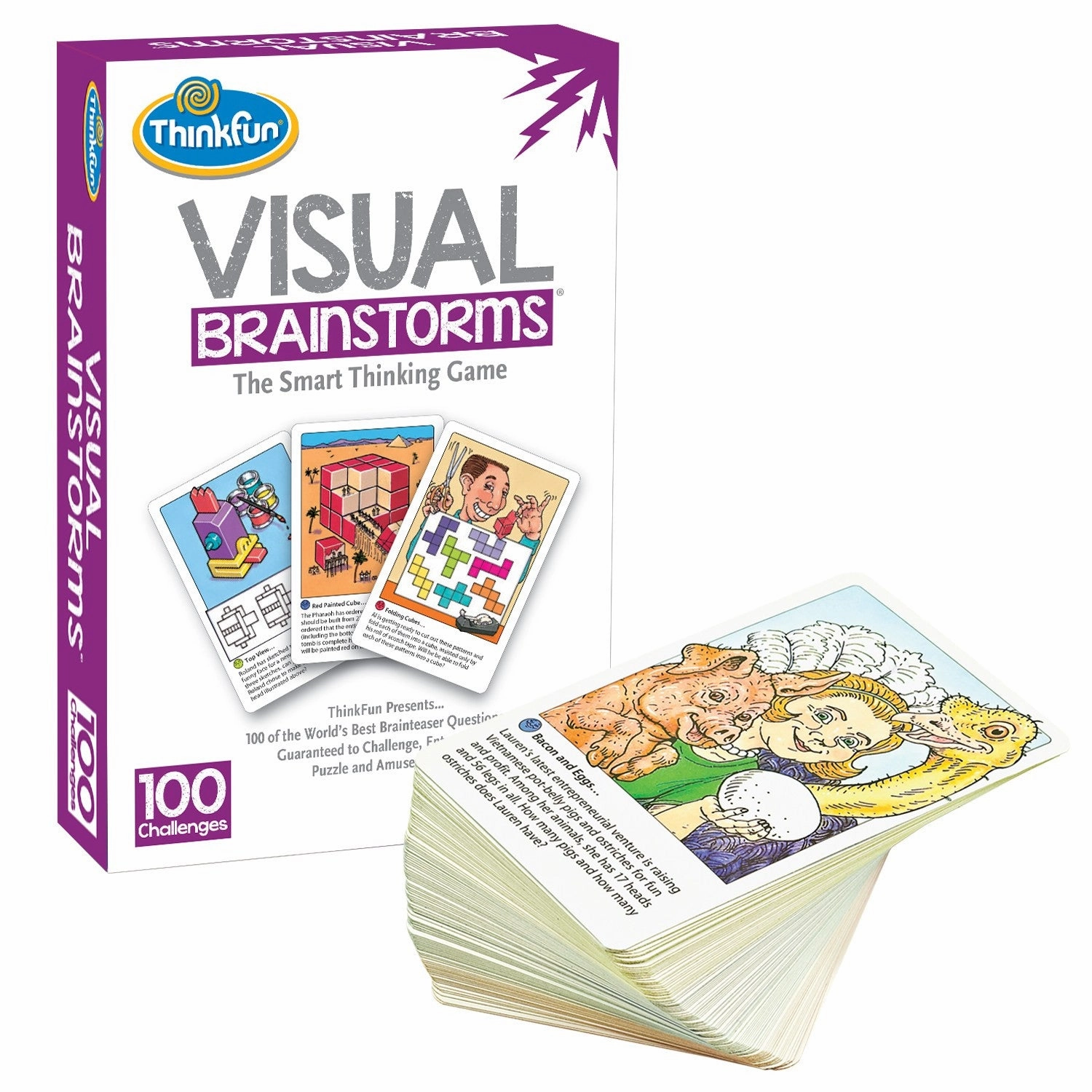 ThinkFun - Visual Brainstorms Game