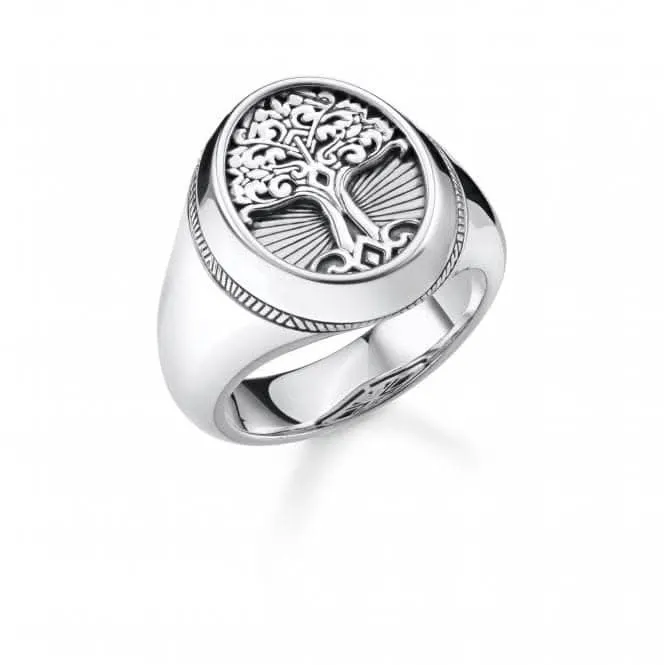 Thomas Sabo Arizona Tree of Love Signet Ring TR2245-637-21 Thomas Sabo Rings
