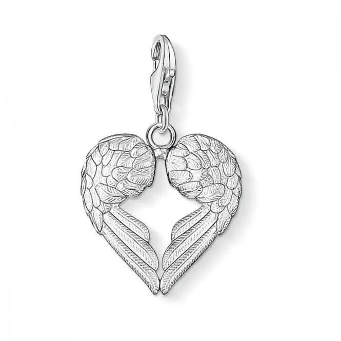 Thomas Sabo Charm Club Silver Angel Wing Charm 0613-001-12 Thomas Sabo Collectable Charms