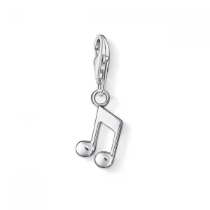 Thomas Sabo Charm Club Silver Note Charm 0846-001-12 Thomas Sabo Collectable Charms