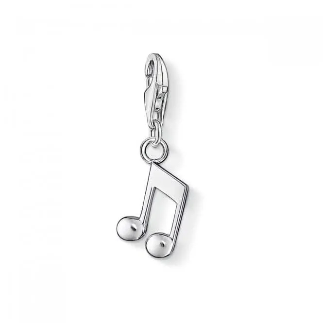 Thomas Sabo Charm Club Silver Note Charm 0846-001-12 Thomas Sabo Collectable Charms