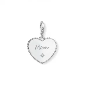 Thomas Sabo Charm Club Silver Zirconia Pendant 1685-051-21 Thomas Sabo Collectable Charms
