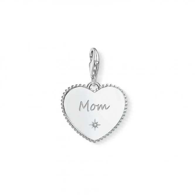 Thomas Sabo Charm Club Silver Zirconia Pendant 1685-051-21 Thomas Sabo Collectable Charms