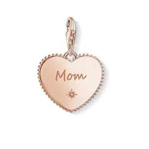 Thomas Sabo Charm Club Silver Zirconia Pendant 1687-416-40 Thomas Sabo Collectable Charms