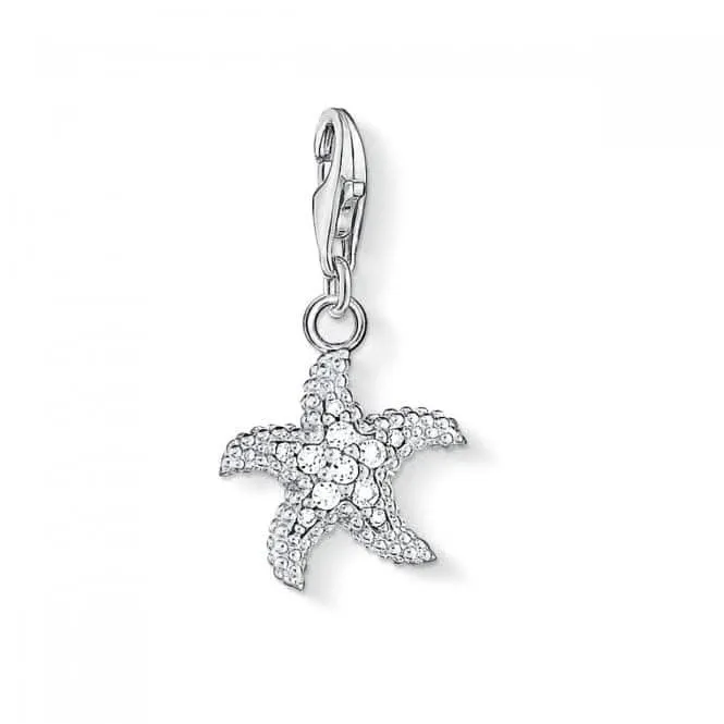 Thomas Sabo Charm Club Sterling Silver Starfish Charm 0917-051-14 Thomas Sabo Collectable Charms