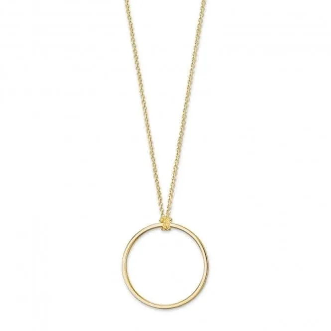 Thomas Sabo Gold Long Minimal Charm Necklace X0252-413-39 Thomas Sabo Necklaces