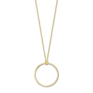 Thomas Sabo Gold Long Minimal Charm Necklace X0252-413-39 Thomas Sabo Necklaces
