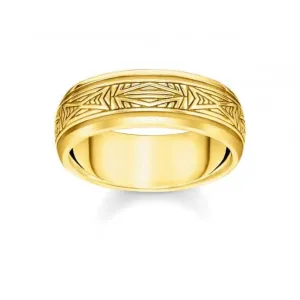Thomas Sabo Gold Ornament Band Ring TR2277-413-39 Thomas Sabo Rings