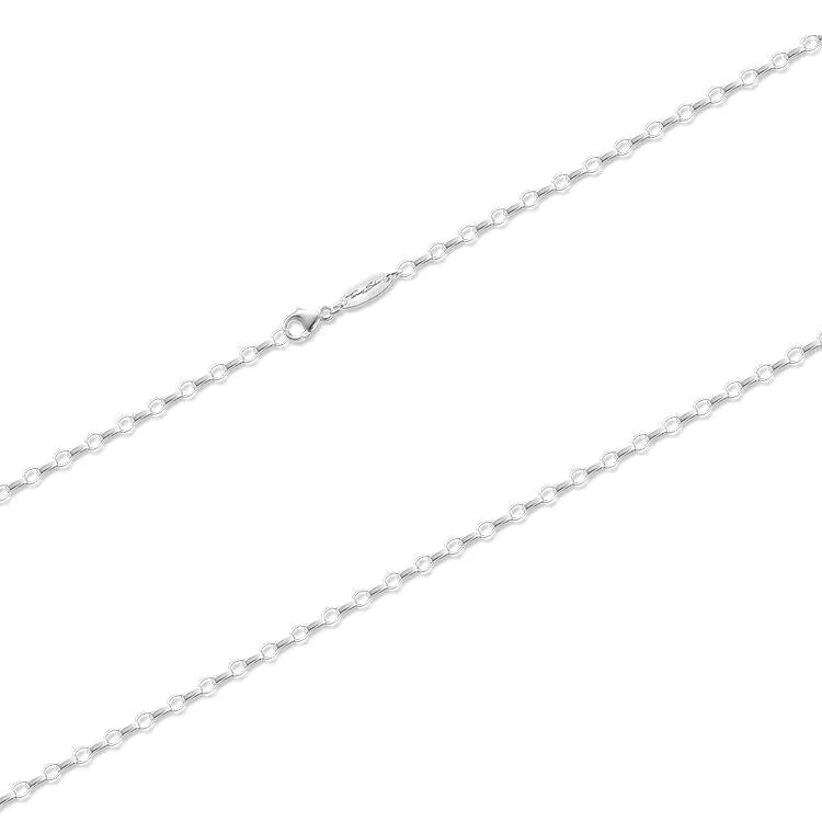 Thomas Sabo Jewellery Thomas Sabo Charm Club Sterling Silver Anchor Chain Necklace 45cm
