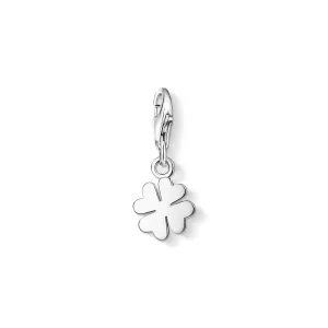 Thomas Sabo Jewellery Thomas Sabo Charm Club Sterling Silver Cloverleaf Charm