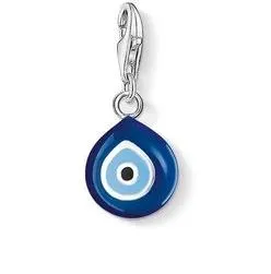 Thomas Sabo Jewellery Thomas Sabo Charm Club Sterling Silver Enamel Nazar's Eye Charm