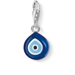 Thomas Sabo Jewellery Thomas Sabo Charm Club Sterling Silver Enamel Nazar's Eye Charm