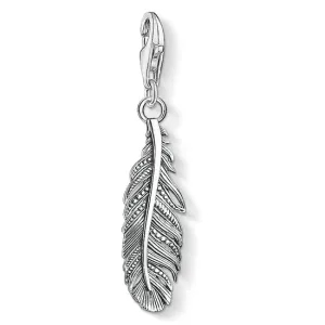Thomas Sabo Jewellery Thomas Sabo Charm Club Sterling Silver Ethnic Feather Charm