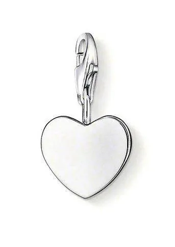Thomas Sabo Jewellery Thomas Sabo Charm Club Sterling Silver Heart Charm