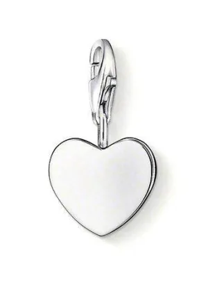 Thomas Sabo Jewellery Thomas Sabo Charm Club Sterling Silver Heart Charm