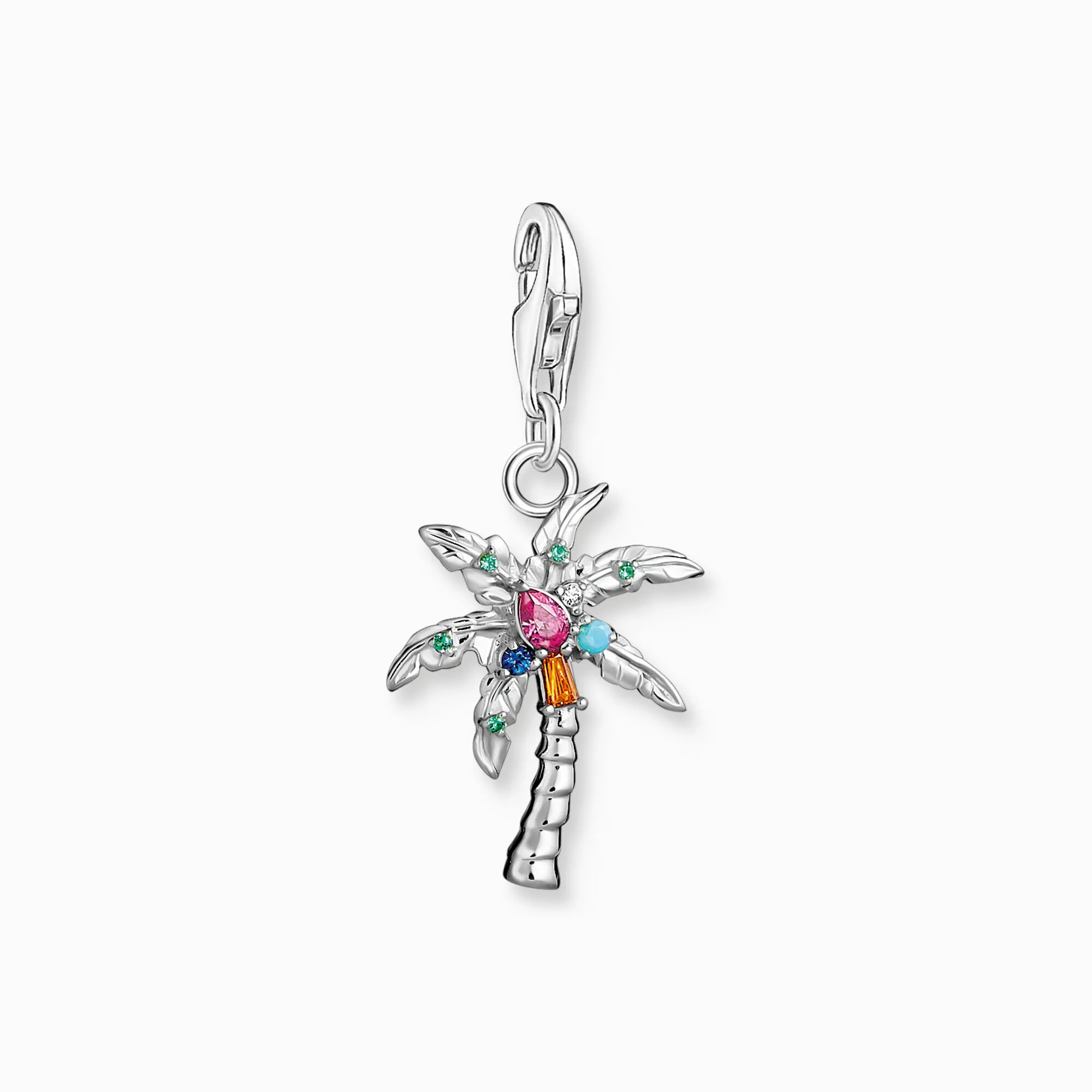 Thomas Sabo Jewellery Thomas Sabo Charm Club Sterling Silver Palm Tree Charm