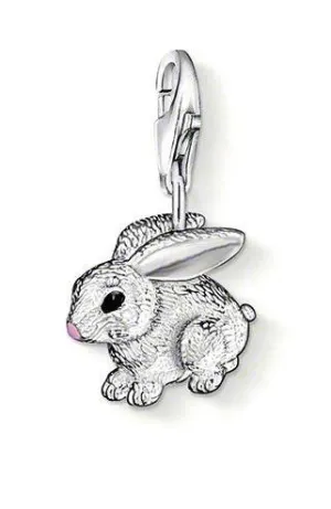 Thomas Sabo Jewellery Thomas Sabo Charm Club Sterling Silver Rabbit Charm