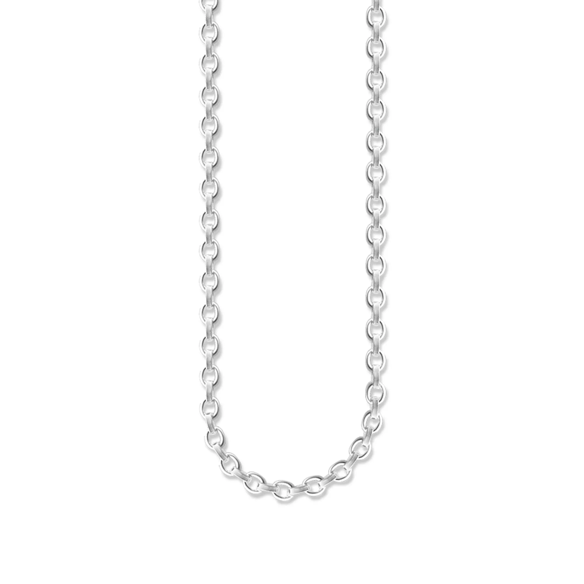 Thomas Sabo Jewellery Thomas Sabo Charm Club Sterling Silver Wide Anchor Chain Necklace