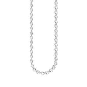 Thomas Sabo Jewellery Thomas Sabo Charm Club Sterling Silver Wide Anchor Chain Necklace