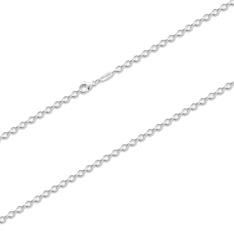 Thomas Sabo Jewellery Thomas Sabo Charm Club Sterling Silver Wide Anchor Chain Necklace