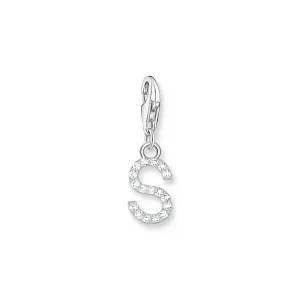 Thomas Sabo Jewellery Thomas Sabo Charmista - 'S' Charm with CZ's