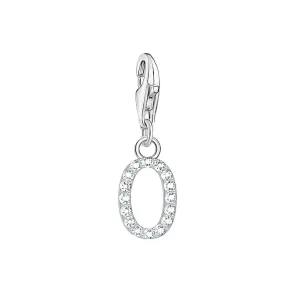 Thomas Sabo Jewellery Thomas Sabo Charmista Sterling Silver Letter O Charm Pendant