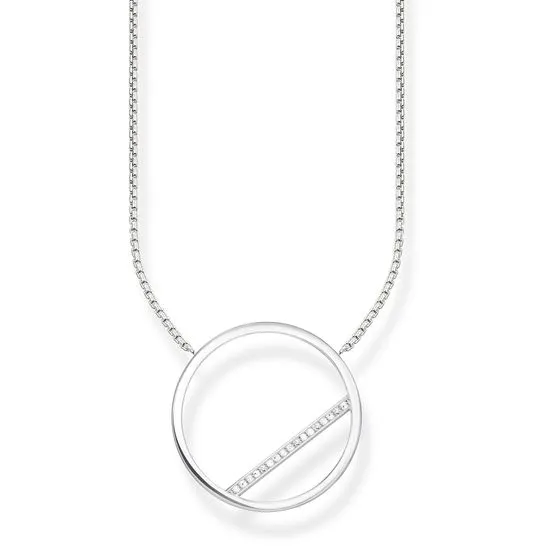 Thomas Sabo Jewellery Thomas Sabo Circle Line CZ Necklace - TKE1752