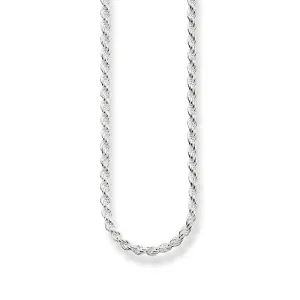 Thomas Sabo Jewellery Thomas Sabo Glam And Soul Sterling Silver Cord Chain - 50cm