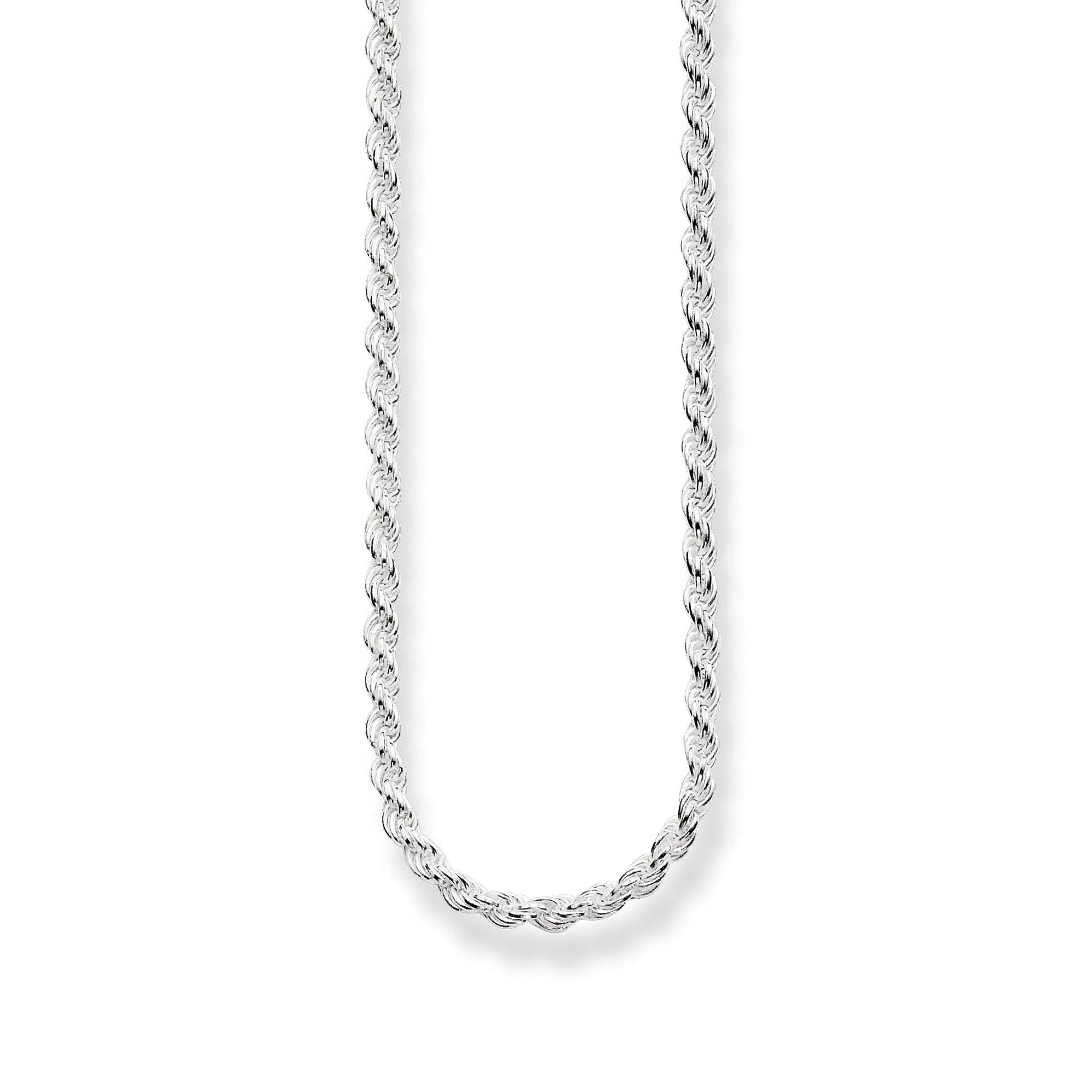 Thomas Sabo Jewellery Thomas Sabo Glam And Soul Sterling Silver Cord Chain - 50cm