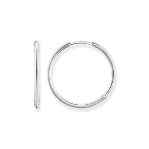 Thomas Sabo Jewellery Thomas Sabo Glam And Soul Sterling Silver Large Hoop Earrings