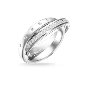 Thomas Sabo Jewellery Thomas Sabo Glam And Soul Sterling Silver Zirconia Together Forever Ring