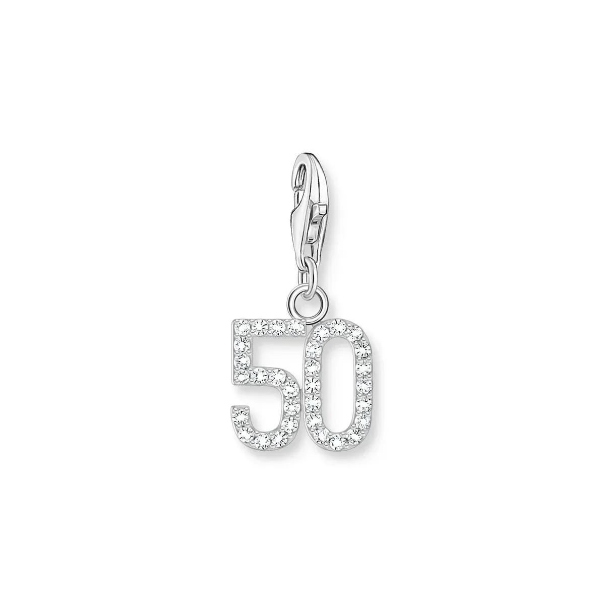 Thomas Sabo Jewellery Thomas Sabo - Number 50 CZ Charm
