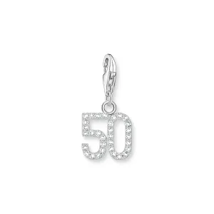 Thomas Sabo Jewellery Thomas Sabo - Number 50 CZ Charm