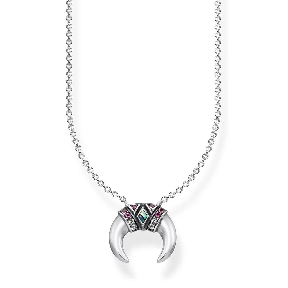 Thomas Sabo Jewellery Thomas Sabo Paradise Crescent Necklace - TKE1840
