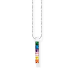 Thomas Sabo Jewellery Thomas Sabo Sterling Silver Colourful Stone Necklace
