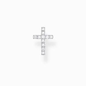 Thomas Sabo Jewellery Thomas Sabo Sterling Silver Single Cross Stud Earrings