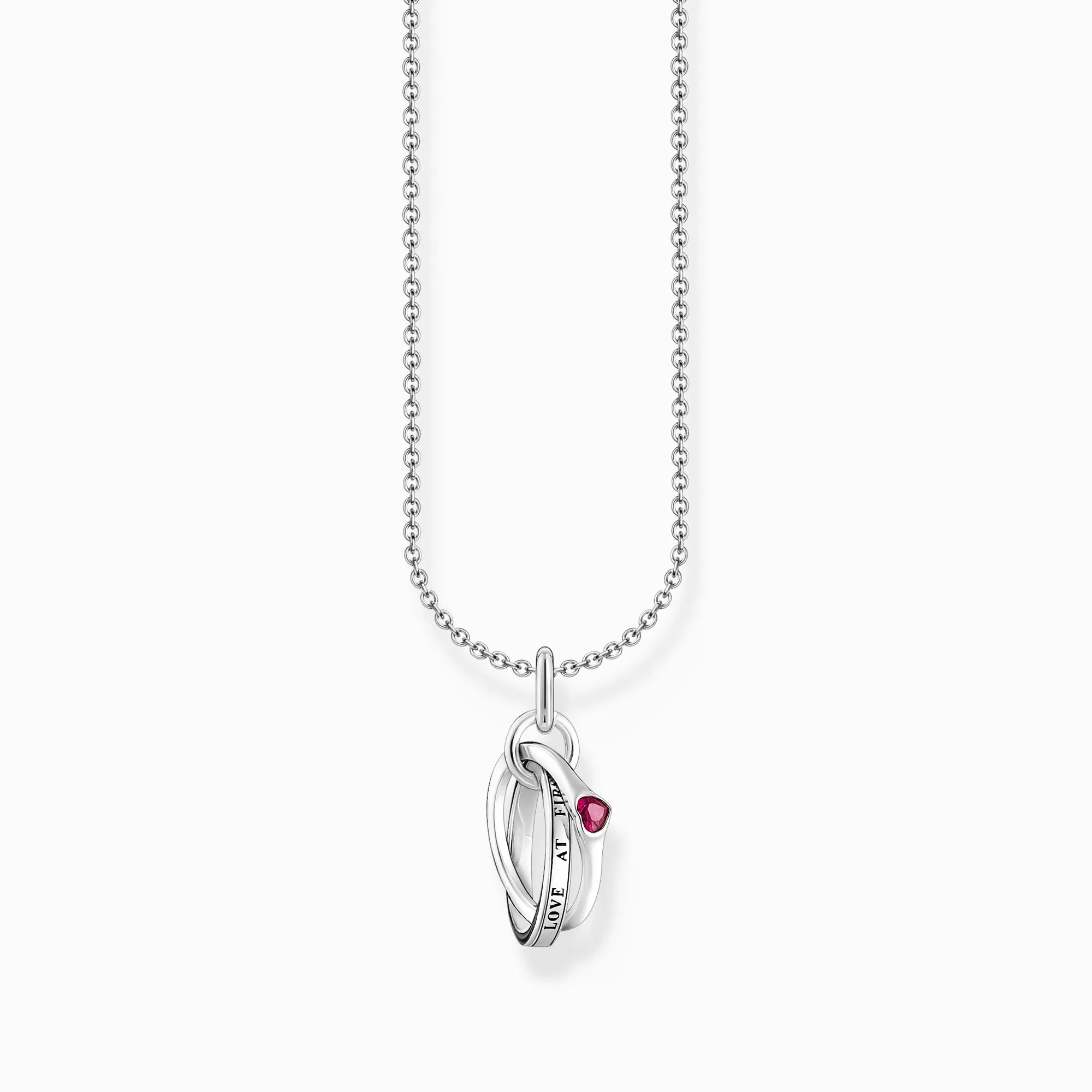 Thomas Sabo Jewellery Thomas Sabo Sterling Silver Together Necklace