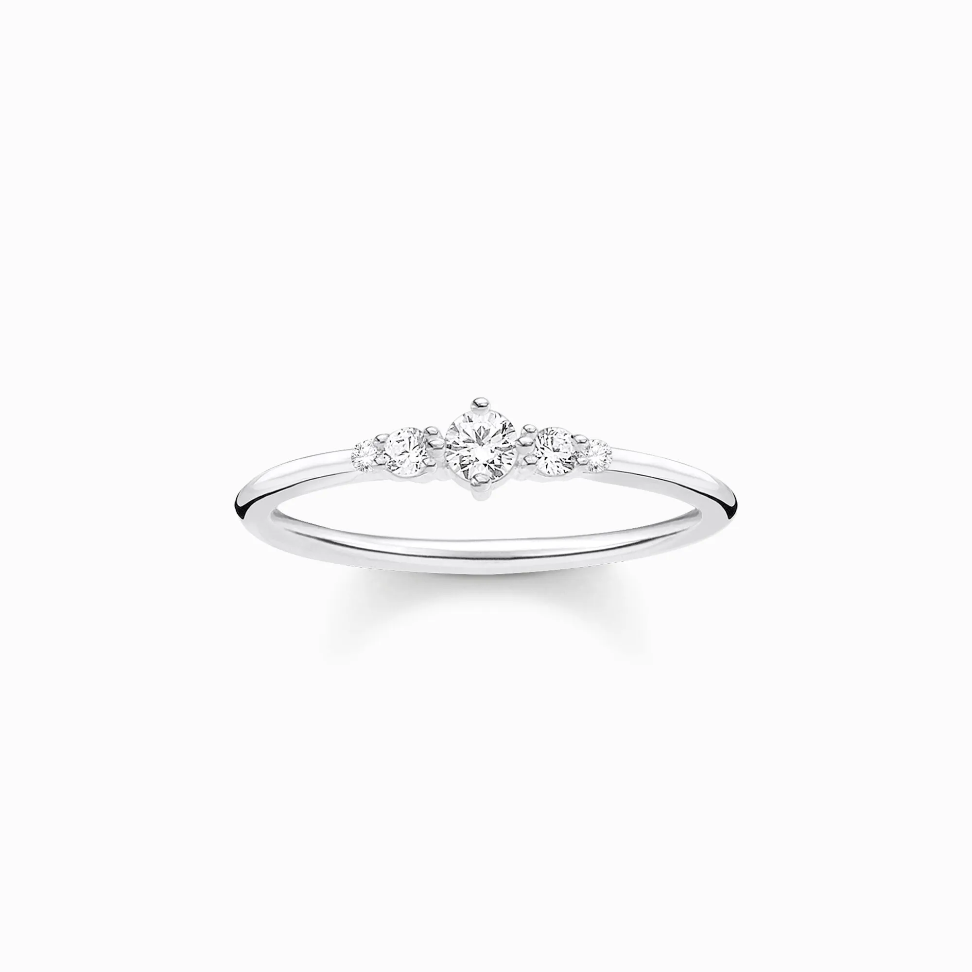 Thomas Sabo Jewellery Thomas Sabo Sterling Silver White Stones Vintage Ring