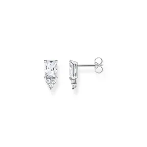 Thomas Sabo Silver Jewellery Thomas Sabo Heritage Sterling Silver CZ Stud Earrings
