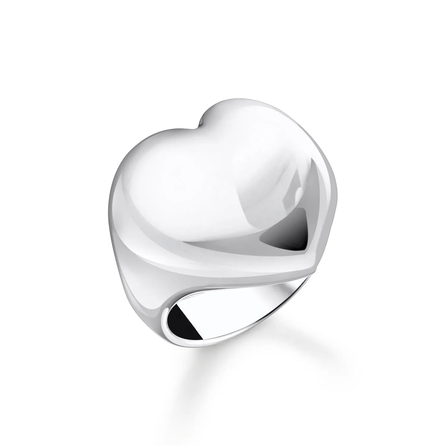 Thomas Sabo Silver Jewellery Thomas Sabo Sterling Silver Bold Heart Ring