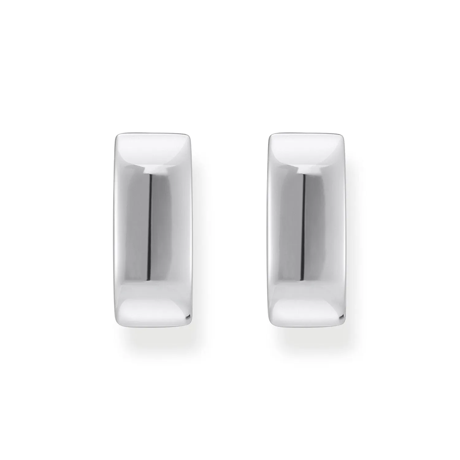 Thomas Sabo Silver Jewellery Thomas Sabo Sterling Silver Essential Angular 16mm Hoop Earrings