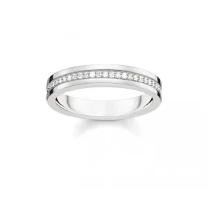 Thomas Sabo Sterling Silver Love Band Ring TR2117-051-14 Thomas Sabo Rings