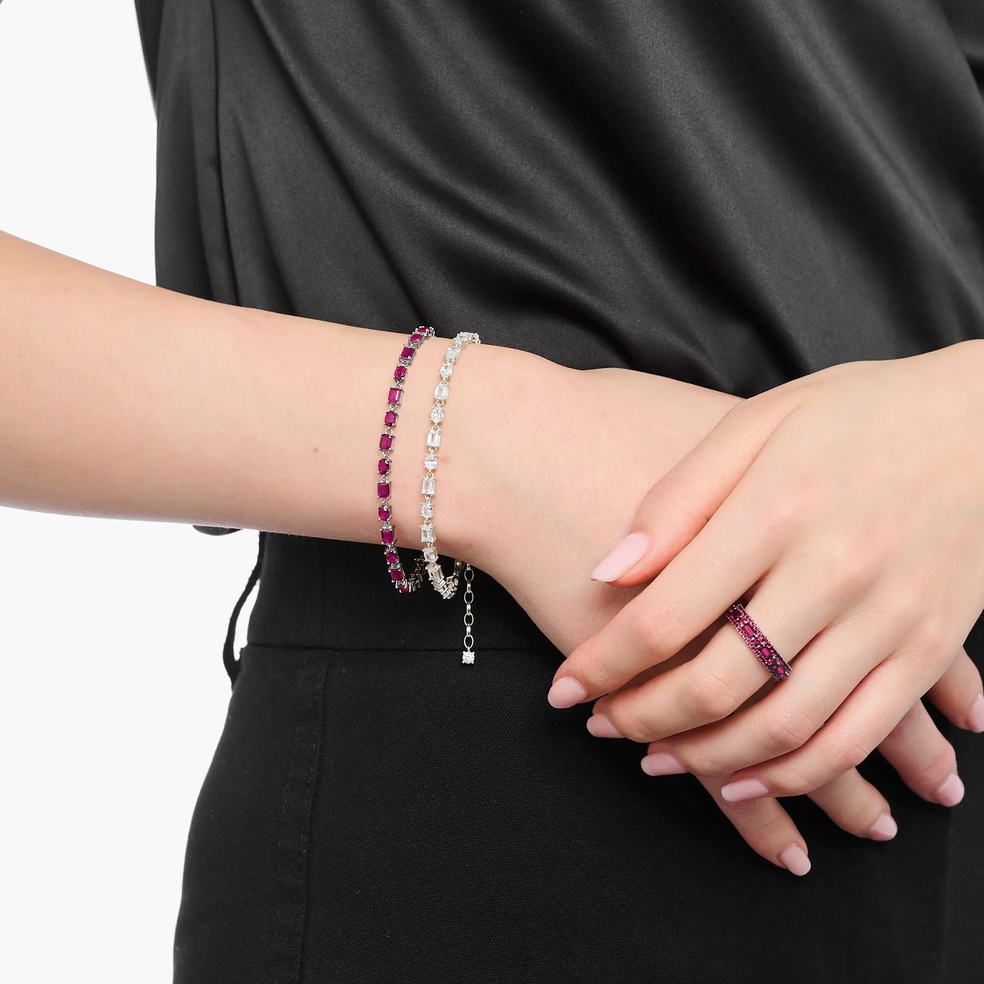 Thomas Sabo Womens Bracelets Bracelet with white zirconia