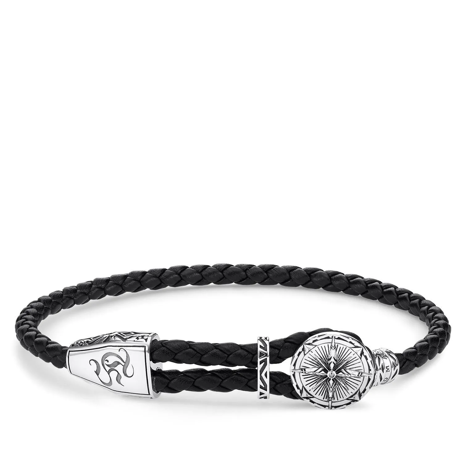 Thomas Sabo Womens Bracelets Leather Strap "Compass"
