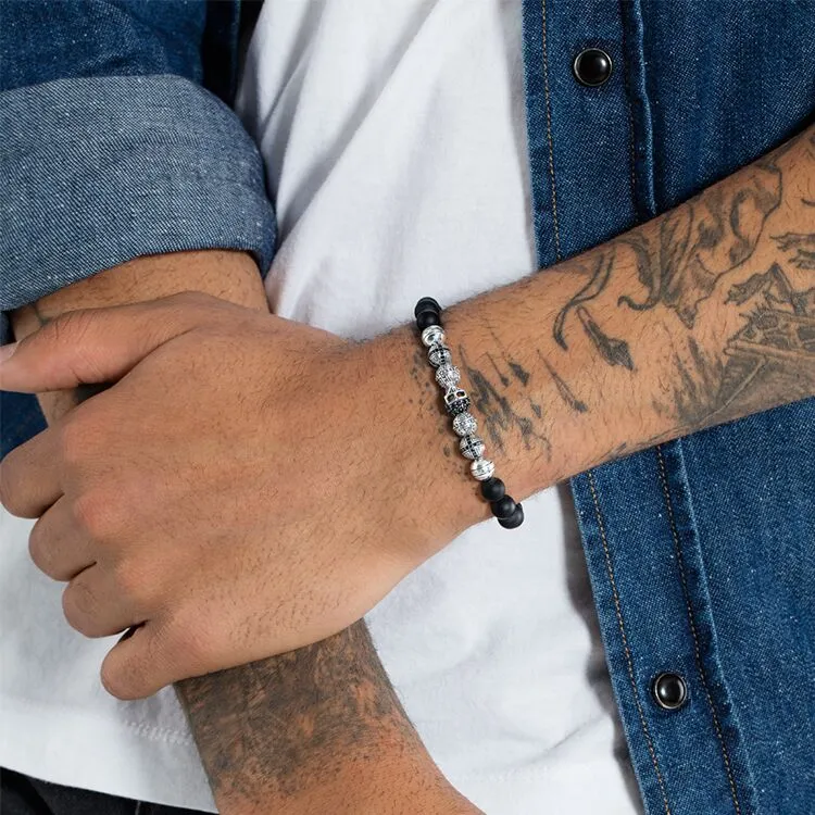 Thomas Sabo Womens Bracelets Skull Bracelet